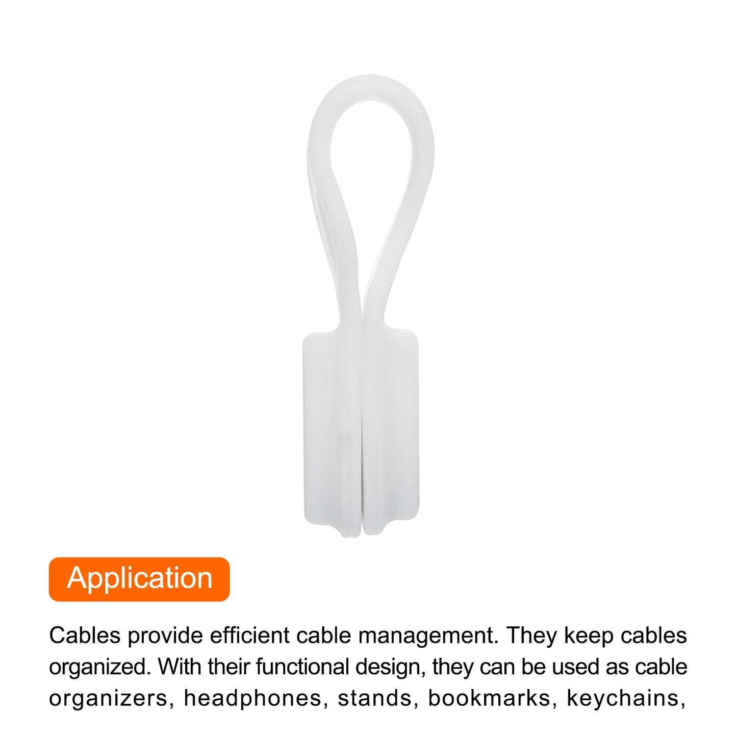 10 Stück Magnet kabel clips 2,8 Zoll x 0,6 Zoll Magnet kabel Organizer Kabelbinder wieder verwendbare Kabelbinder für das Küchen büro zu Hause