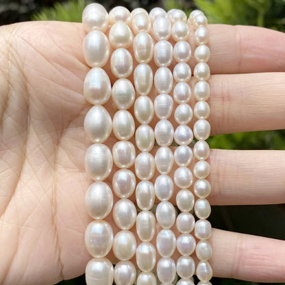 Natürliche Süßwasser perlen Perlen hochwertige unregelmäßige Form Punsch lose Perlen für Schmuck machen DIY Halskette Armband