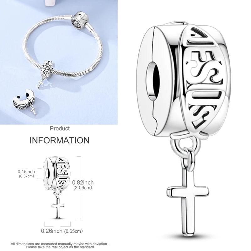 Katze Schmetterling Gänseblümchen CZ Pave Clip Charms Positionierung Schnalle 925 Sterling Silber Silikon Spacer Perlen passen Original Racelet DIY