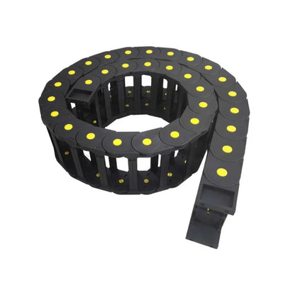 Kabelkette 25*25 38 50 57 77 103mm Brückentyp Schleppkette Kunststoff-Schleppkette für CNC-Graviermaschinen ﻿
