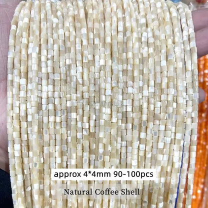 Natürliche Shell Perlen Unregelmäßige Form Glatte Perlen Lose Spacer Perlen Für Schmuck Machen Diy Ohrringe Halskette Zubehör Erkenntnisse