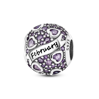 Sicherheitsketten aus 925er-Sterlingsilber, violette Serie, Schmetterling, Widder, Zwillinge, passend für Original-Armbänder, DIY-Schmuckherstellung, Geschenk für Frauen