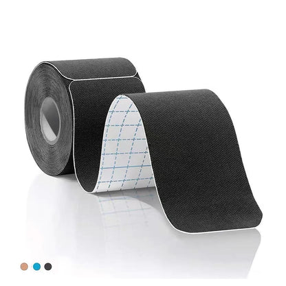 Elastisches Sport-Kinesio-Tape, sportliche Erholungsaufkleber, Fitness-Bandagen, Kinesiologie-Stützpolster, Kniegelenkschutz, 5 m x 5 cm