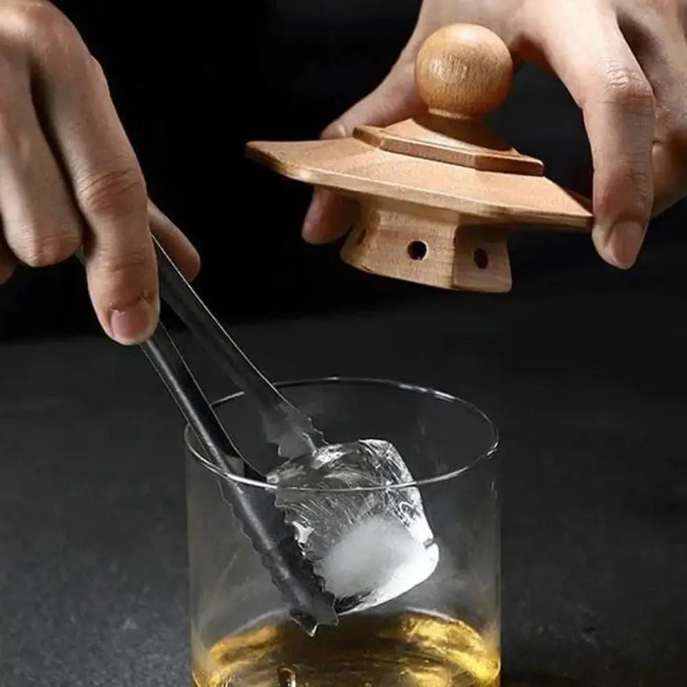 Cocktail-Rauchset, Whisky, altmodischer Getränker mit Fackel, Bar-Zubehör, aromatisierte Getränke, Bourbon-Liebhaber, Holzspäne, Herren