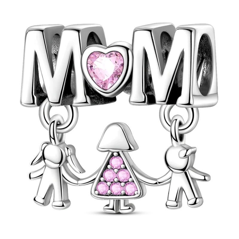 Charms aus 925er-Sterlingsilber, Baum des Lebens, Perlen, Kürbiskopf, Liebesherz, baumelnd, passend für Original-Armbänder, Halsketten, DIY-Modeschmuck