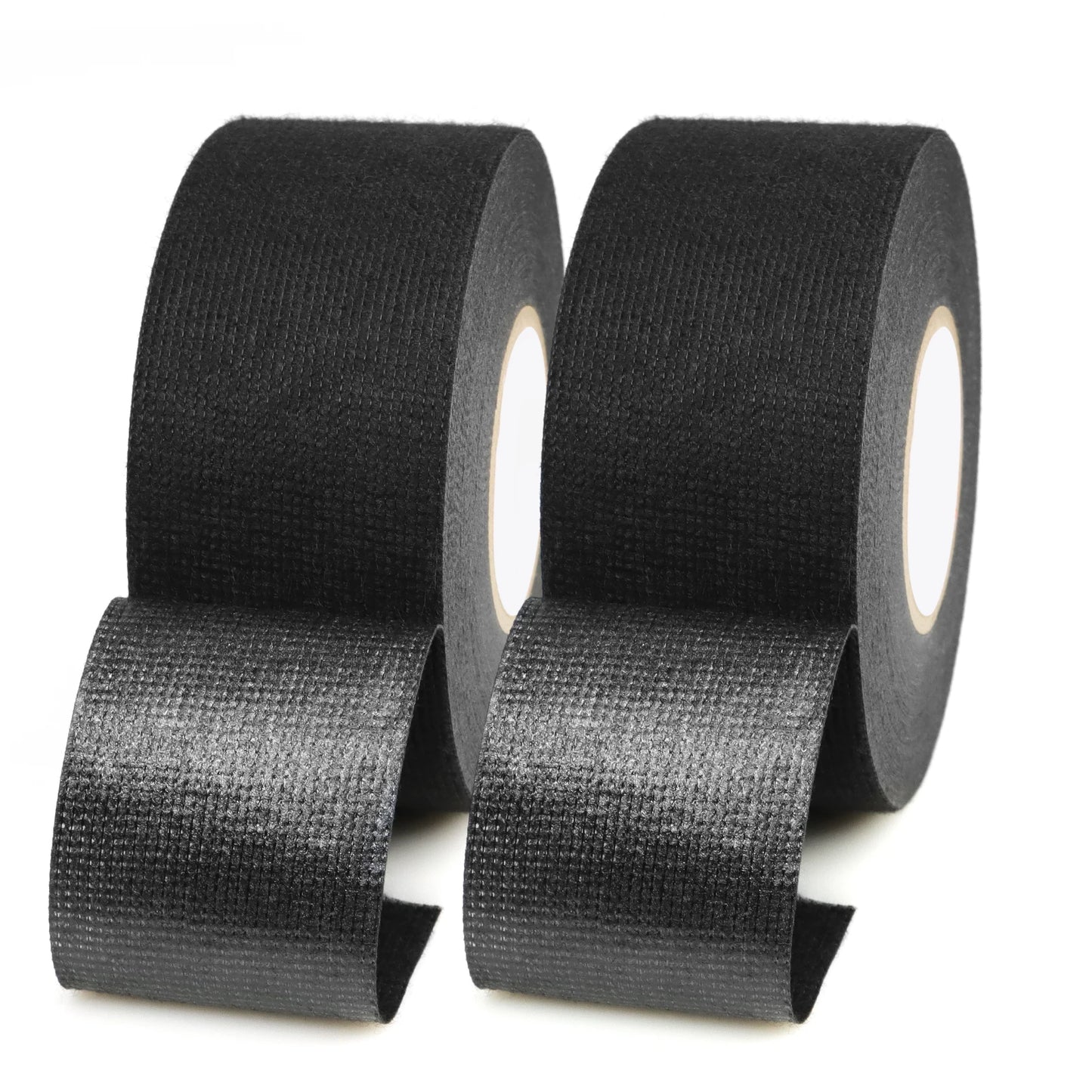 Schwarzes Hitzebeständiges Elektrisches Klebeband 9mm - 50mm Kabelbaum-Isolierband Automotive Stoffband Geräuschdämpfendes Klebeband