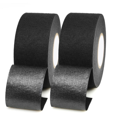 Schwarzes Hitzebeständiges Elektrisches Klebeband 9mm - 50mm Kabelbaum-Isolierband Automotive Stoffband Geräuschdämpfendes Klebeband