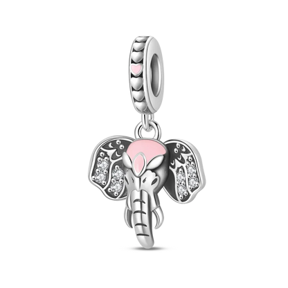 Neue Original 925 Sterling Silber Tier Serie Charms Nette Capybara Elefant Katze Anhänger Perlen Fit Armband DIY Schmuck Kennzeichnung