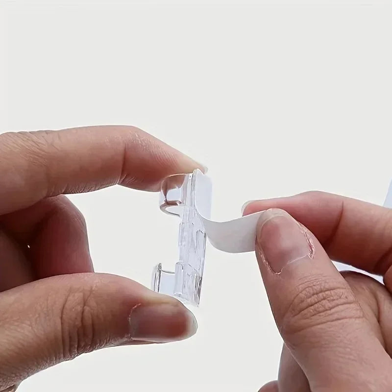 100/150/200 Stück Kabelklemmen, selbstklebende Kabelklemmen, transparente Kabelmanagement-Clips, Kabel-Organizer für Schreibtische, Büros