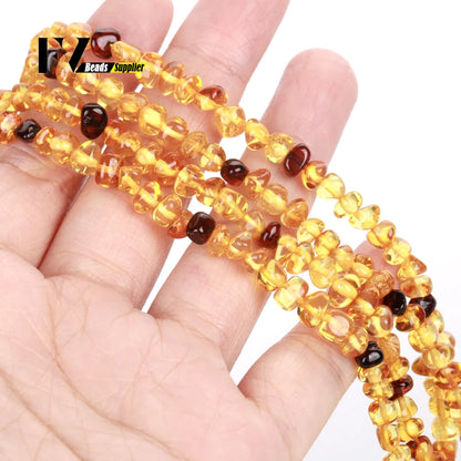 Naturstein Bernstein Runde unregelmäßige Rondelle Edelstein lose Perlen facettierte lose Perlen für Schmuckherstellung DIY Armband handgefertigt