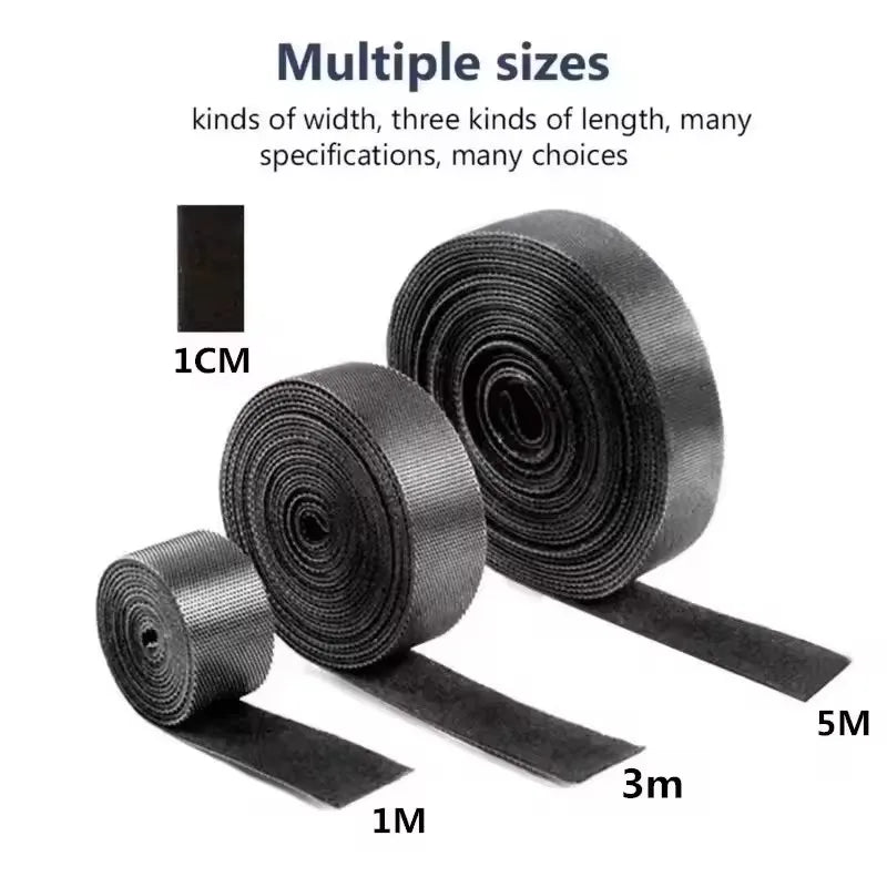 1/5M Kabel Organizer Kabel Management Draht Wickler Band Kopfhörer Maus Kabel Management Krawatten Schutz Für iPhone Xiaomi Samsung