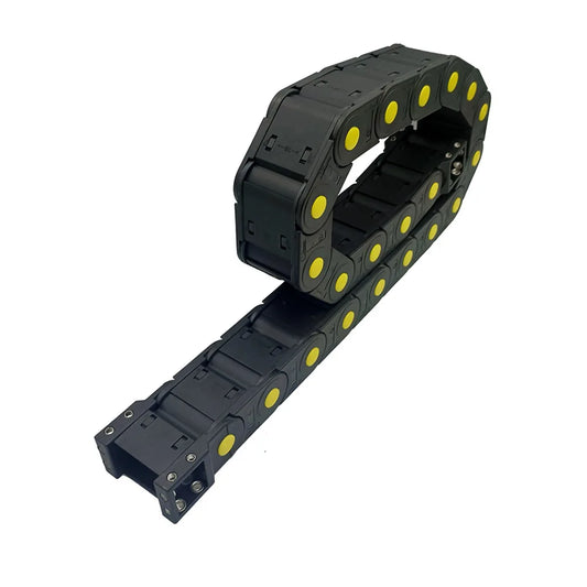 1 Meter 20er Kabelkanal Drag X Halterkette – geschlossener Typ, beidseitig offener Drahtträger für Getriebeteile