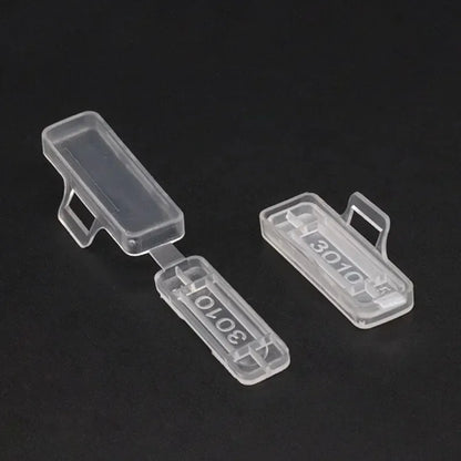 100PCS Kunststoff Wasserdichte Kabel Zeichen Karten Label Display Identifikation Box Kabelbinder Marker Tag Täglichen Werkzeug 3010 3020 4010 4020