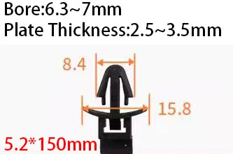 Schwarz weiß Reiß verschluss Nylon Kunststoff Loop Lock befestigen Riemen Wrap Organizer Pfeil Auto Auto geflügelt Push Mount Reiß verschluss Kabelbinder
