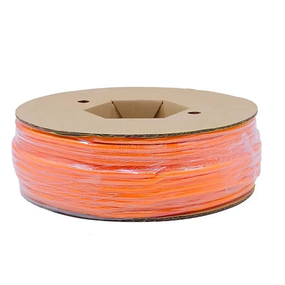 Selbstschließende, erweiterbare, geflochtene PET-Hülle, selbstgeschlossener Linien-Organizer, isolierte Wrap, orangefarbener, selbstschließender Kabelschutz
