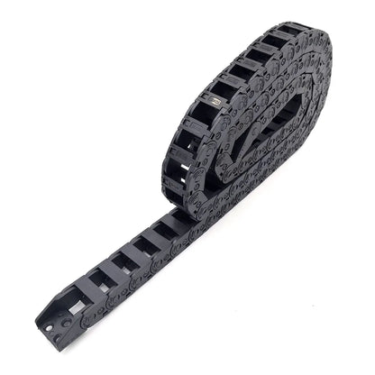 YCHEN 1 Meter 10x11mm 10x15mm 10x20mm 10x30mm Kabelschleppkette für den Außenbereich, Öffnungstanks, Getriebe, Schleppleine