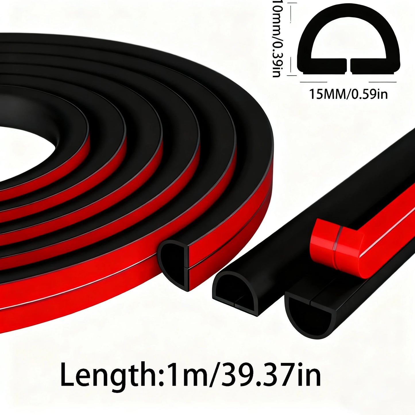 1 Rolle 300 cm Kabelmanagement-Hülle - Selbstklebende PVC-Kabelabdeckung für Wand & Boden, Isolierte Kabelabdeckung