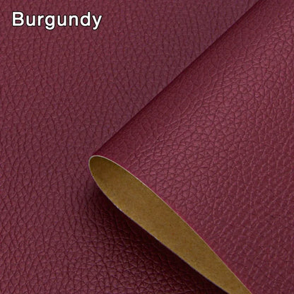 Selbst klebendes Leder Reparatur Patch Tape selbst klebendes Haus DIY Fix für Sofa Moto Autos itz Stuhl Tasche Home Sheets Aufkleber Patches Selbstklebendes Lederreparaturband Autositz Heimreparatur Lederaufkleber und