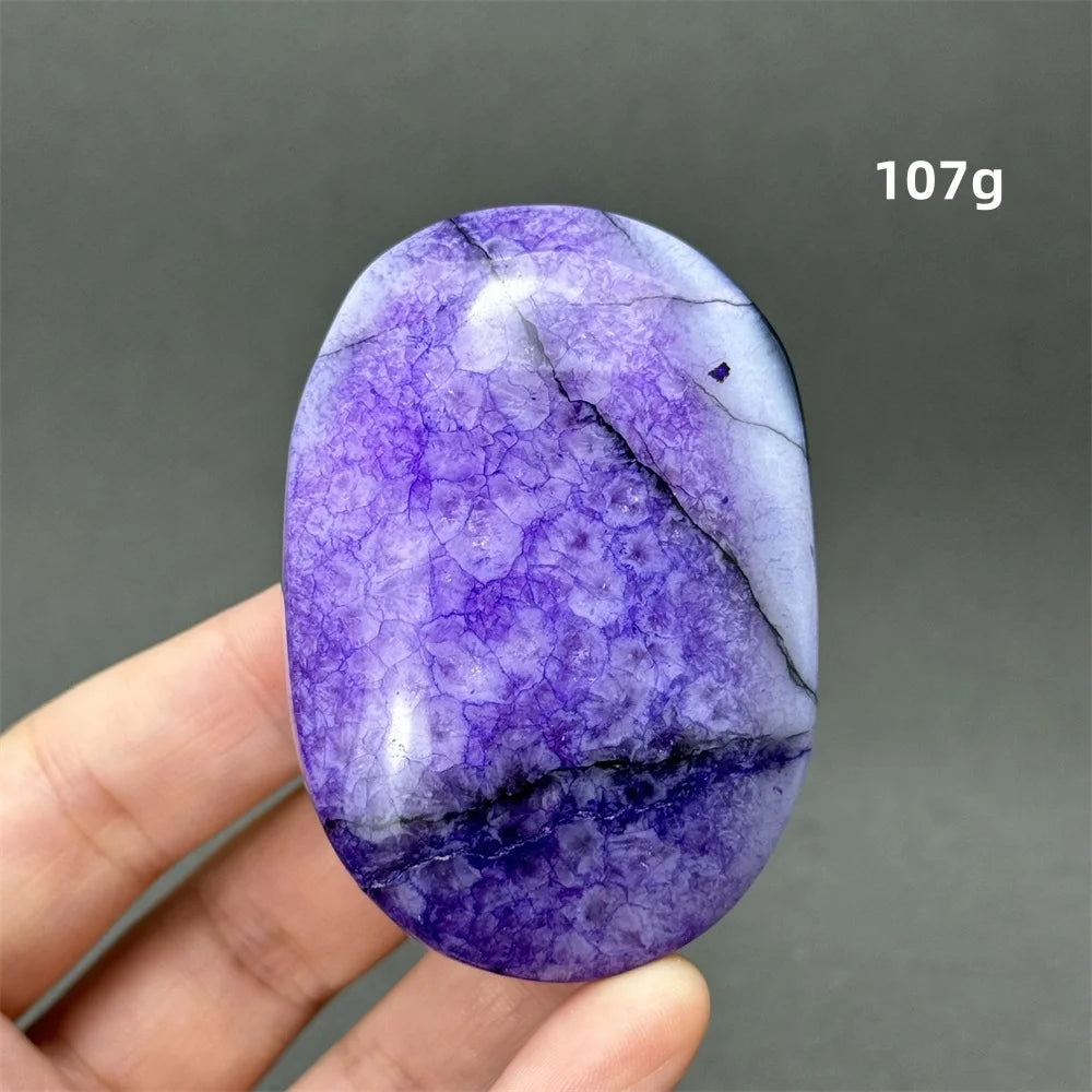 Natürlicher Edelstein Achat Kristall Palm Spielen Mineral Quarz Reiki Heilung Energie Spirituelle Meditation Home Decor Geschenk
