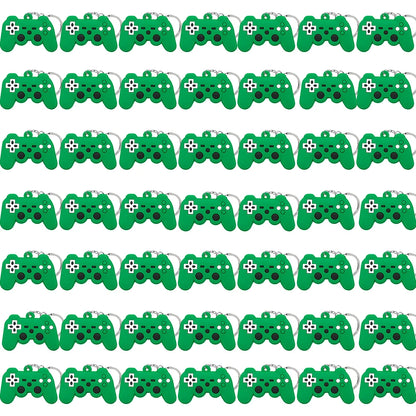 50PCS Schlüsselbund für Jungen Männer Gamepad Schlüsselring Joystick Game Controller Schlüssel Zubehör fit Handtasche Schlüssel Anhänger Freunde Schlüssel geschenke