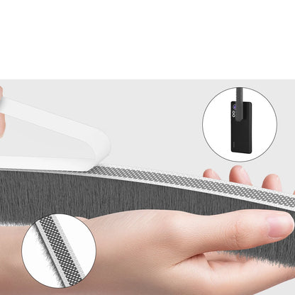 Selbstklebender Dichtungsstreifen für Tür- und Fensterbürsten, winddicht, staubdicht, schalldichtes Isolierband, schneidbar, 5–23 mm