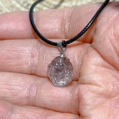 Natürlicher Kristall Herkimer Diamant Zubehör Hängestein Edelsteine Mineral Energie Reiki Heimdekorationen Geschenk Erzkristalle