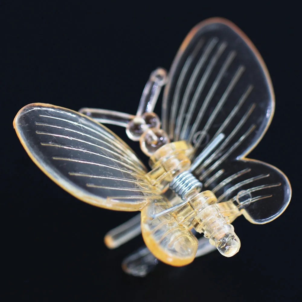50/100pcs Orchideen clips Schmetterlings klemmen Garten pflanzen Rebe Klettern feste Unterstützung bunte Kunststoff dekorative Bonsai Dekoration