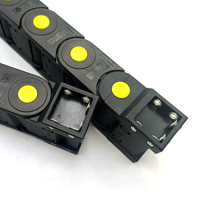 1 Meter 20er Kabelkanal Drag X Halterkette – geschlossener Typ, beidseitig offener Drahtträger für Getriebeteile