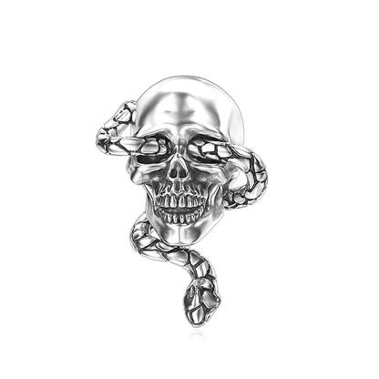 Atemberaubender Geisterrosen-Perlen aus 925er-Sterlingsilber und Spinnen-Seidenschädel-Anhänger, passend für Armbänder, Halloween-Anhänger, Accessoires, Geschenke