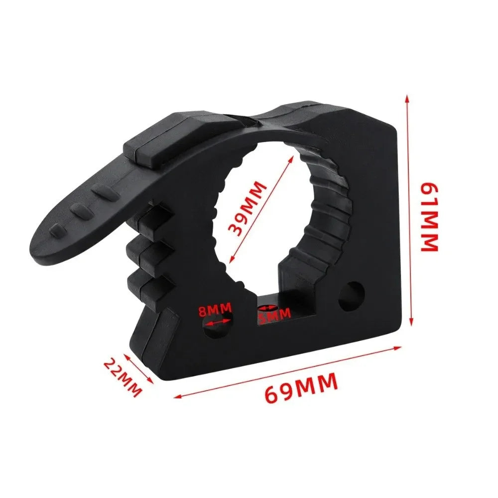 1-8 Stück Gummiklemmen Schnellverschluss-Montageklemmen 30-40mm für Auto Offroad-LKW Anhänger Wohnmobil Boot Zubehör Montagewerkzeuge