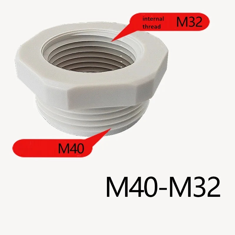 10-teiliger Transformatorring mit Nylondiurchmesser, M-Typ, wasserdichter Gelenkmüller, ROHS-Kunststoffkern, Nachschubgewinde, Umbauteile