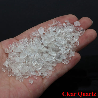 Natürliche Steine Kies Kristalle Chip Quarz Erz Mineralien Reiki Heilung Trommelachate Probe Aquarium Home Dekoration