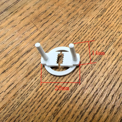 100 Stück Kunststoff-Haifischzahn-Kabelklemmen, Anti-Zug-Kabelgriffe, Clips, Drahtklemmen