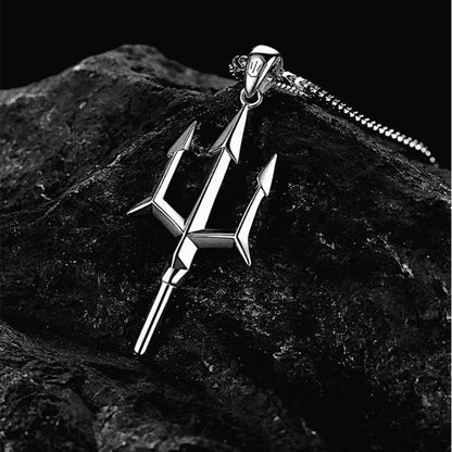 Vintage Gothic Totenkopf Jesus Kreuz Anhänger Halskette Katholischer Schmuck für Männer Punk Religiöse Amulett Halskette