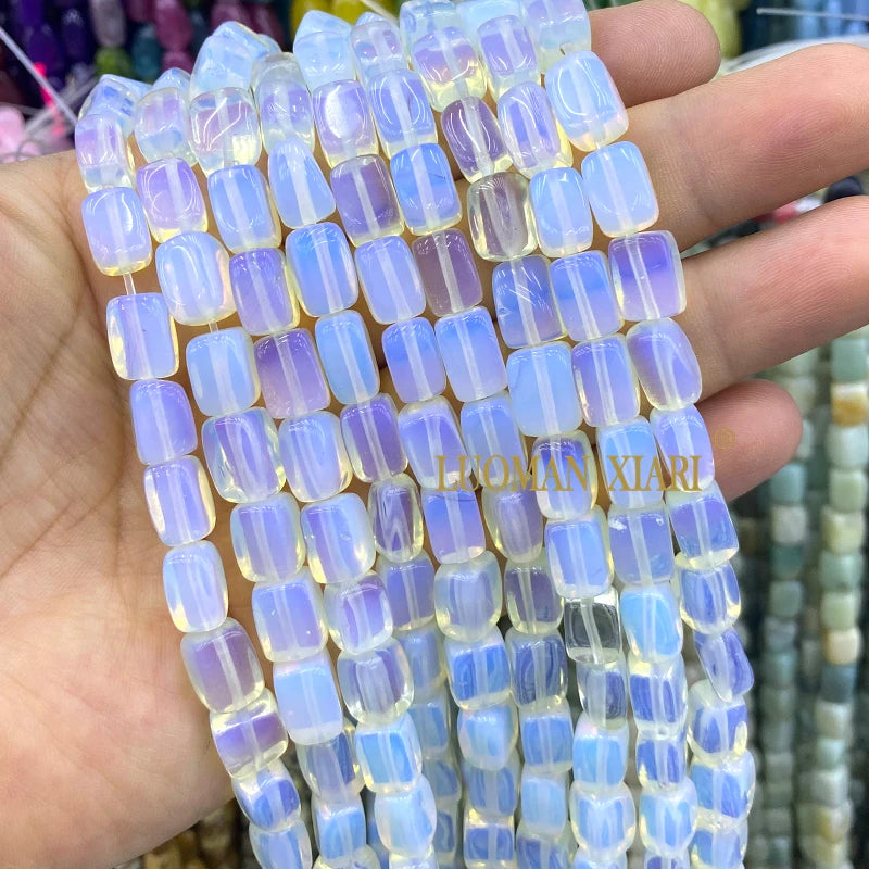 Natürliche Stein 8x12MM Unregelmäßige Raw Grün Taiwan Jade Jaspis Lose Spacer Perlen für Schmuck Machen Diy Armband zubehör 15''