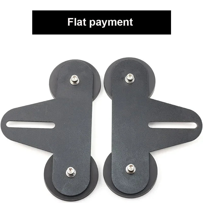2 Stück starke magnetische Halterungen (D66mm, D88mm) für LED-Lichtleisten am Autodach, Halterung für Arbeitsleuchten, geeignet für SUV und ATV