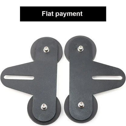 2 Stück starke magnetische Halterungen (D66mm, D88mm) für LED-Lichtleisten am Autodach, Halterung für Arbeitsleuchten, geeignet für SUV und ATV