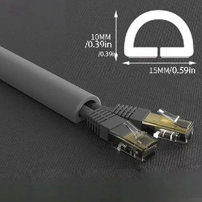 1 Rolle 300 cm Kabelmanagement-Hülle - Selbstklebende PVC-Kabelabdeckung für Wand & Boden, Isolierte Kabelabdeckung