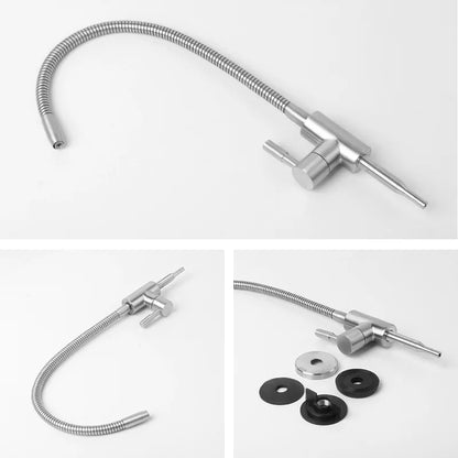 Universal Schwanenhals Wasserfilter Wasserhahn Umkehrosmose Trinkwasser Filter Wasserhahn Edelstahl 1/4 "PE Quick Connect