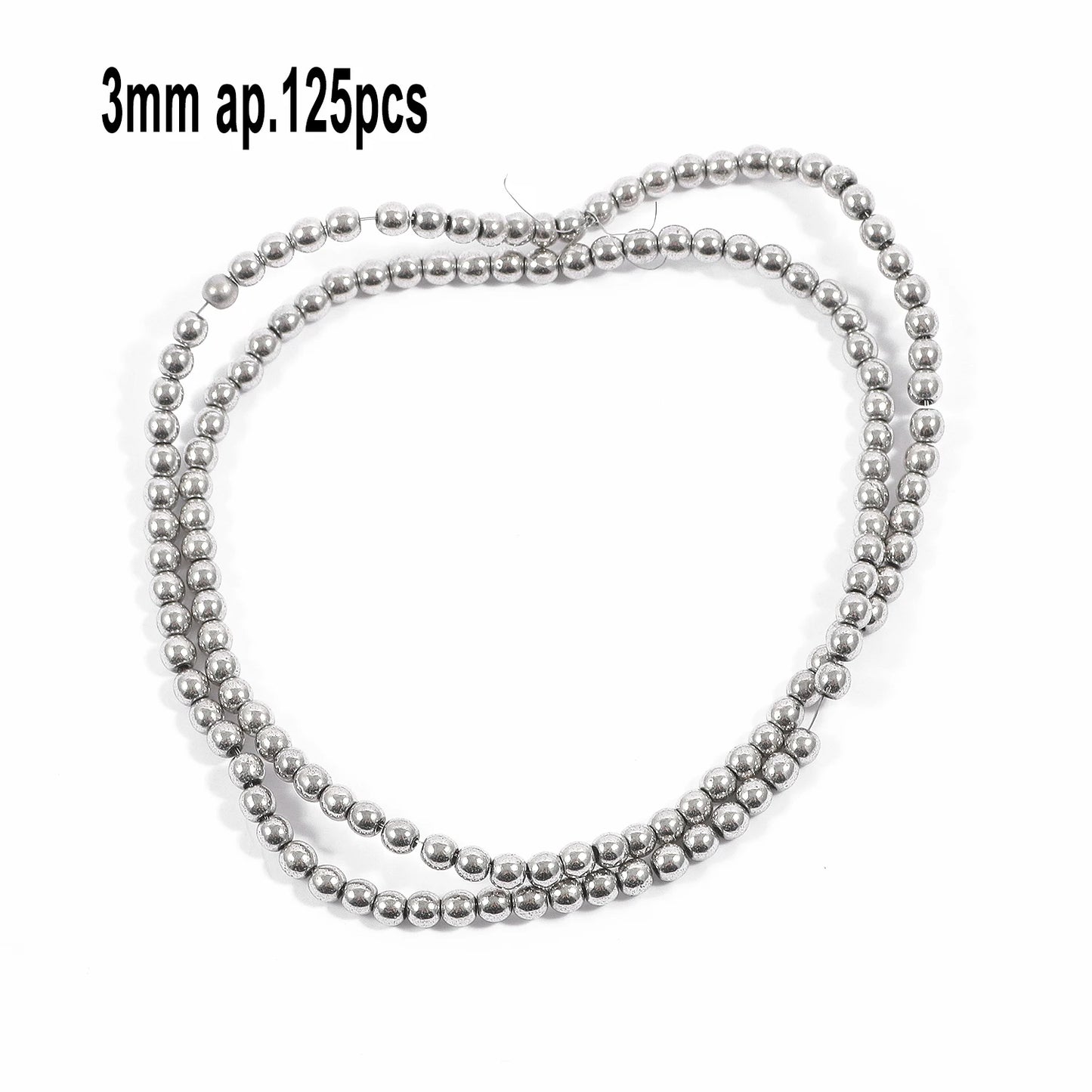 Großhandel AAA Rhodium Hämatit Perlen Charms Herz Stern Rohr Facettierte Runde Unregelmäßige Geometrische Form Perlen Für Schmuck Machen