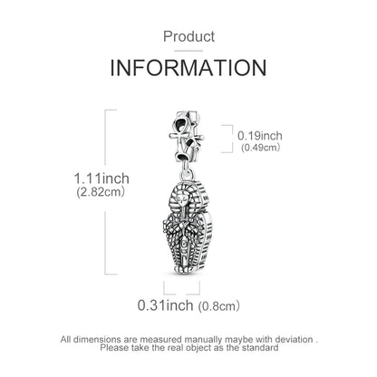 925 Silber Charms Perlen Goldenes Kreuz Krone Wal Kuckuck Uhr Anhänger Fit Original Armband Halskette Frauen Schmuck DIY Geschenke