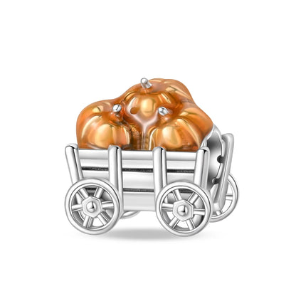 Exquisiter zweifarbiger Fahrrad-Anhänger aus 925er-Sterlingsilber mit drehenden Rädern, passend für Armbänder, schöner Schmuck, Accessoires, Geschenke