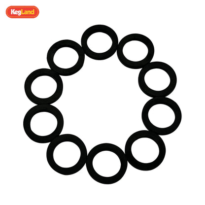 KegLand (10er-Pack) 5/8 EPDM-Dichtungsringe für Keg-Kupplungen und Zapfhähne