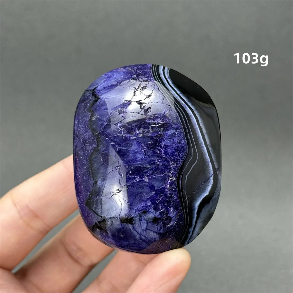 Natürlicher Edelstein Achat Kristall Palm Spielen Mineral Quarz Reiki Heilung Energie Spirituelle Meditation Home Decor Geschenk