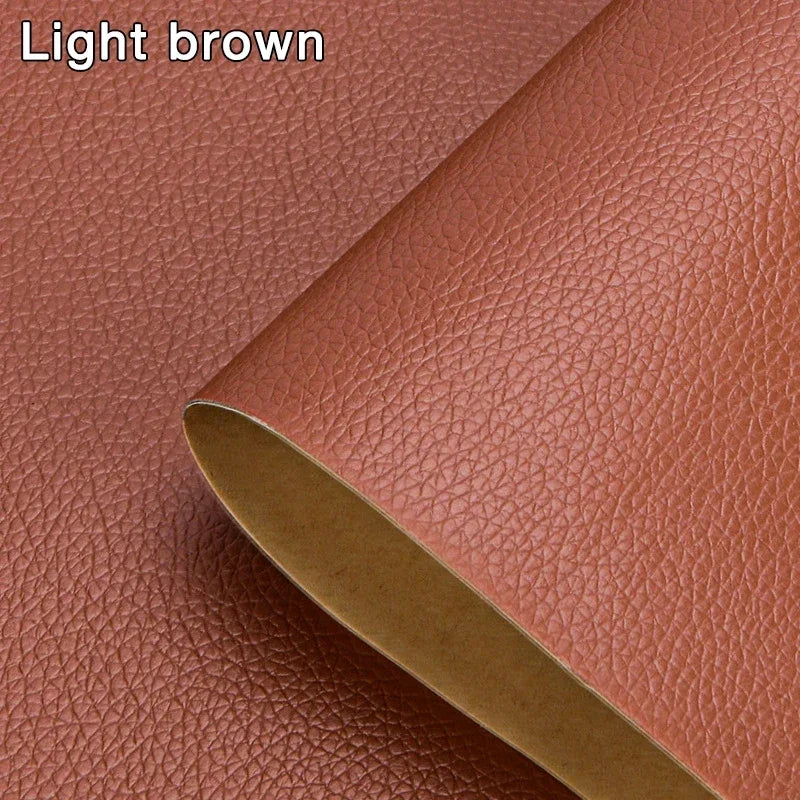 Selbst klebendes Leder Reparatur Patch Tape selbst klebendes Haus DIY Fix für Sofa Moto Autos itz Stuhl Tasche Home Sheets Aufkleber Patches Selbstklebendes Lederreparaturband Autositz Heimreparatur Lederaufkleber und