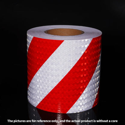 Reflektierendes Sicherheitswarnband, selbstklebender, glänzender Twill-Druck für die Fahrzeugwarnung, reflektierendes Klebeband