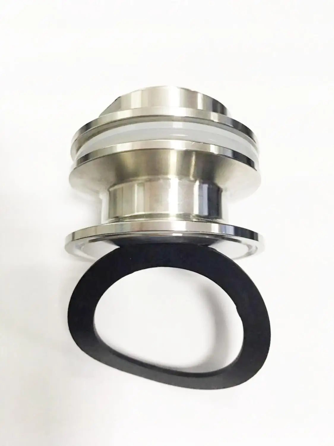 KegLand Schwarzer O-Ring-Dichtungsring 2 Zoll EPBM-Dichtungsscheibe (Nur einseitige Prägung) Passend für KL10610 Mini-Keg-Deckel