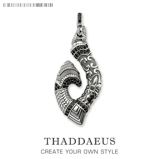 Anhänger Haken Maori, 2019 Winter Marke Neue Mode Ethnische Vintage-Schmuck Europa Bijoux Geschenk Für Frau Männer