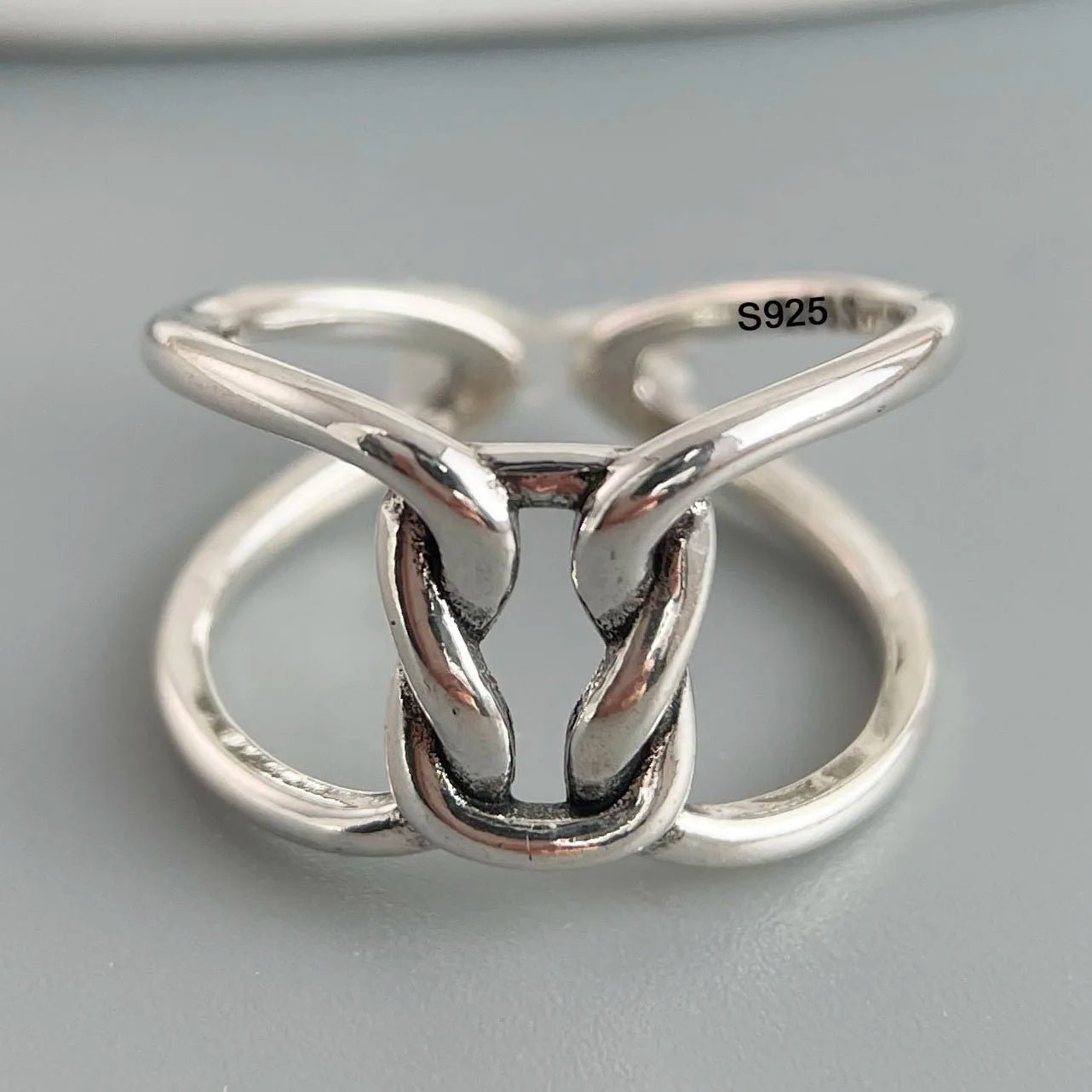 Ringe aus 925er-Sterlingsilber für Damen, Paare, minimalistisch, handgefertigt, schlicht, Retro-Blumen-Herz-Ring, edler Schmuck, Geschenk, verhindert Allergien