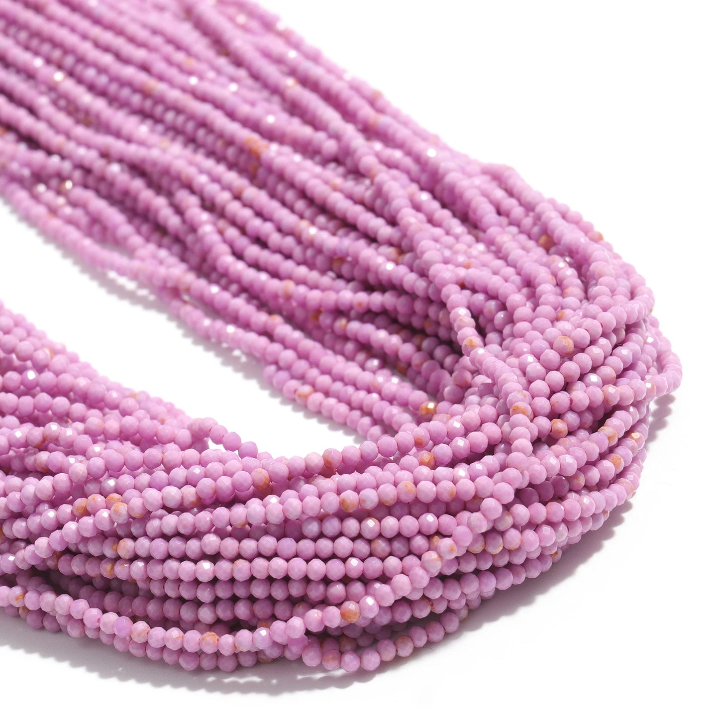 2 3 4 mm facettierte kleine Perlen, natürlicher Aquamarin, Lapislazuli, Turmalin, Amethyst-Steinperlen für Schmuckherstellung, Diy-Zubehör